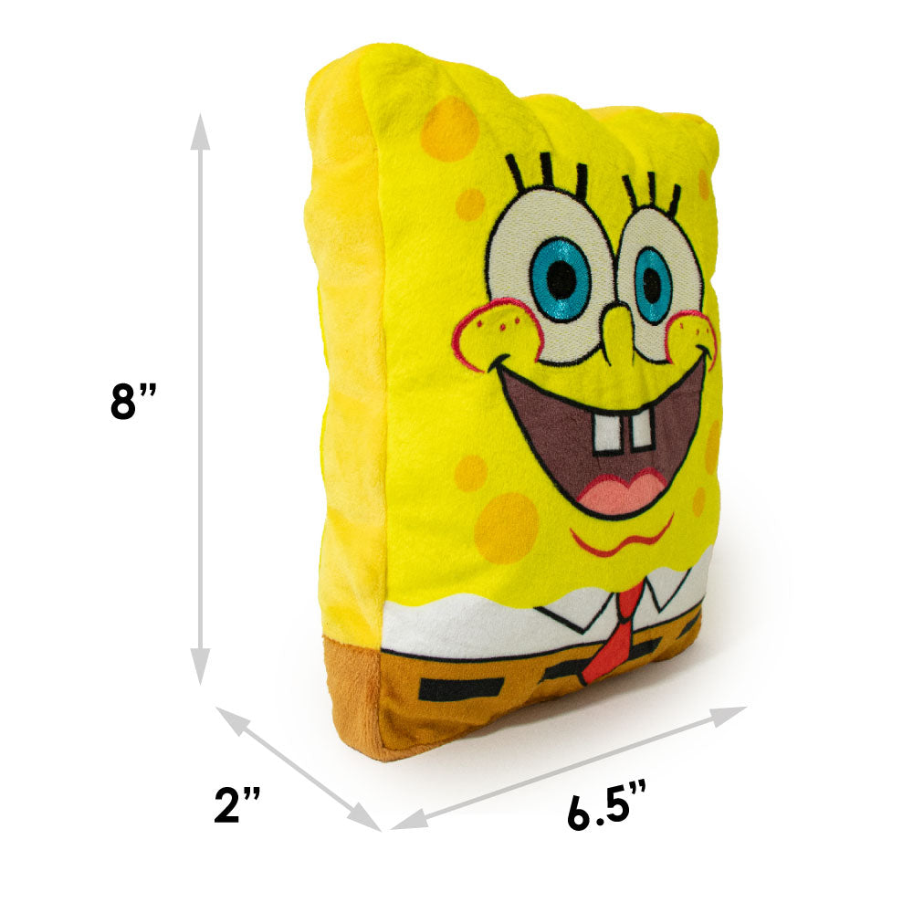Dog Toy Squeaker Plush - SpongeBob SquarePants Open Mouth Smile Body Dog Toy Squeaky Plush Nickelodeon