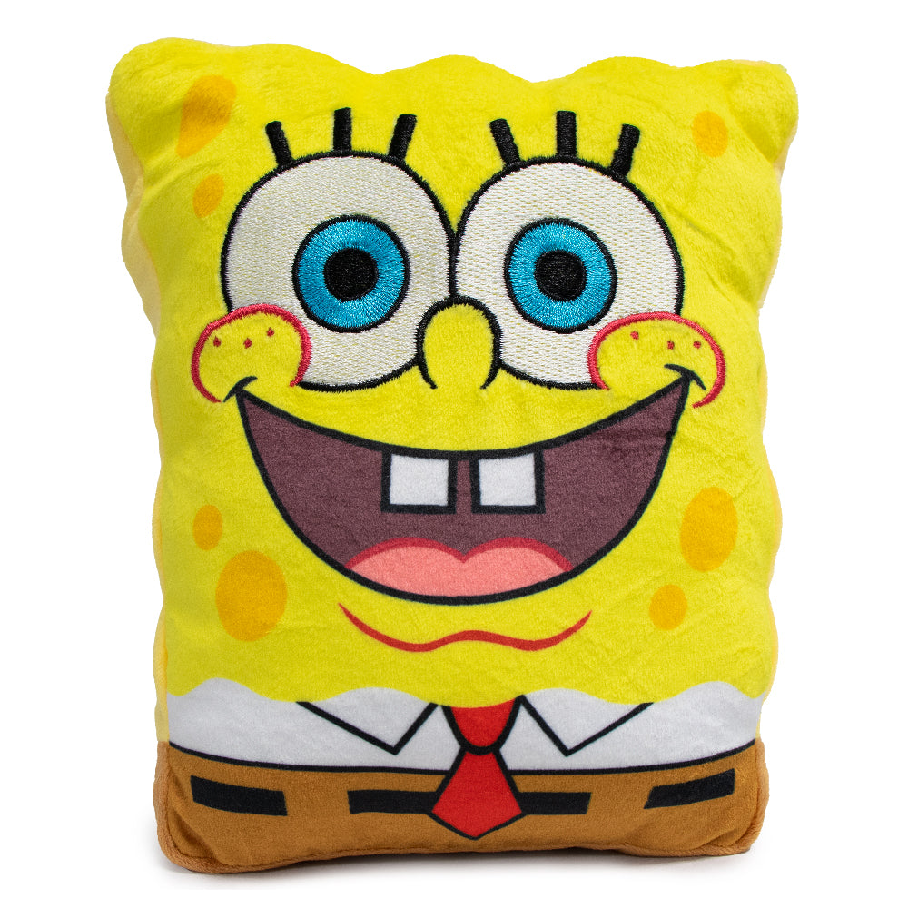 Dog Toy Squeaker Plush - SpongeBob SquarePants Open Mouth Smile Body Dog Toy Squeaky Plush Nickelodeon