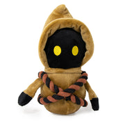 Dog Toy Squeaker Plush - Jawa Standing Pose with Rope Bandolier Dog Toy Squeaky Plush Star Wars