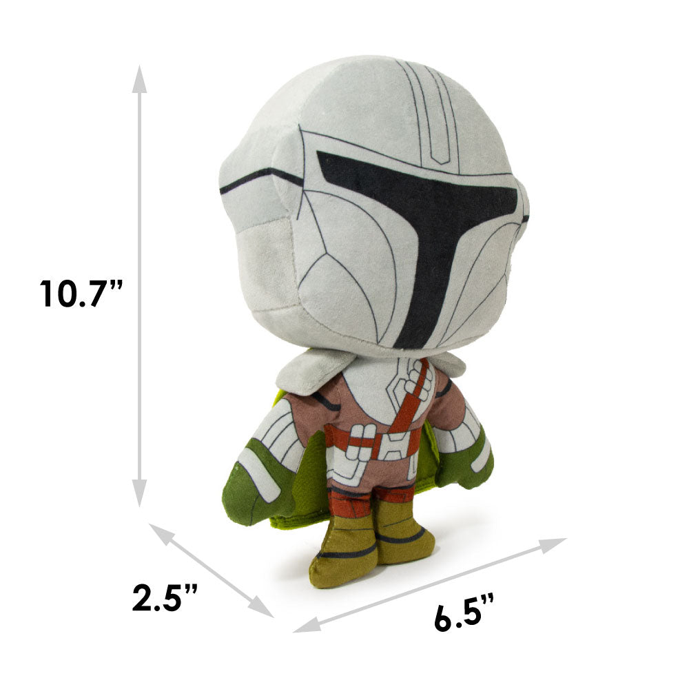 Dog Toy Squeaky Plush - Star Wars The Mandalorian Standing Pose Dog Toy Squeaky Plush Star Wars