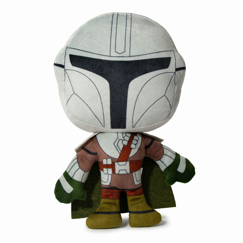 Dog Toy Squeaky Plush - Star Wars The Mandalorian Standing Pose Dog Toy Squeaky Plush Star Wars