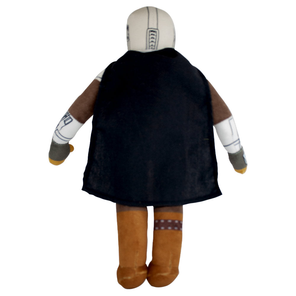 Dog Toy Squeaker Plush - Star Wars The Mandalorian Standing Figure Pose Dog Toy Squeaky Plush Star Wars