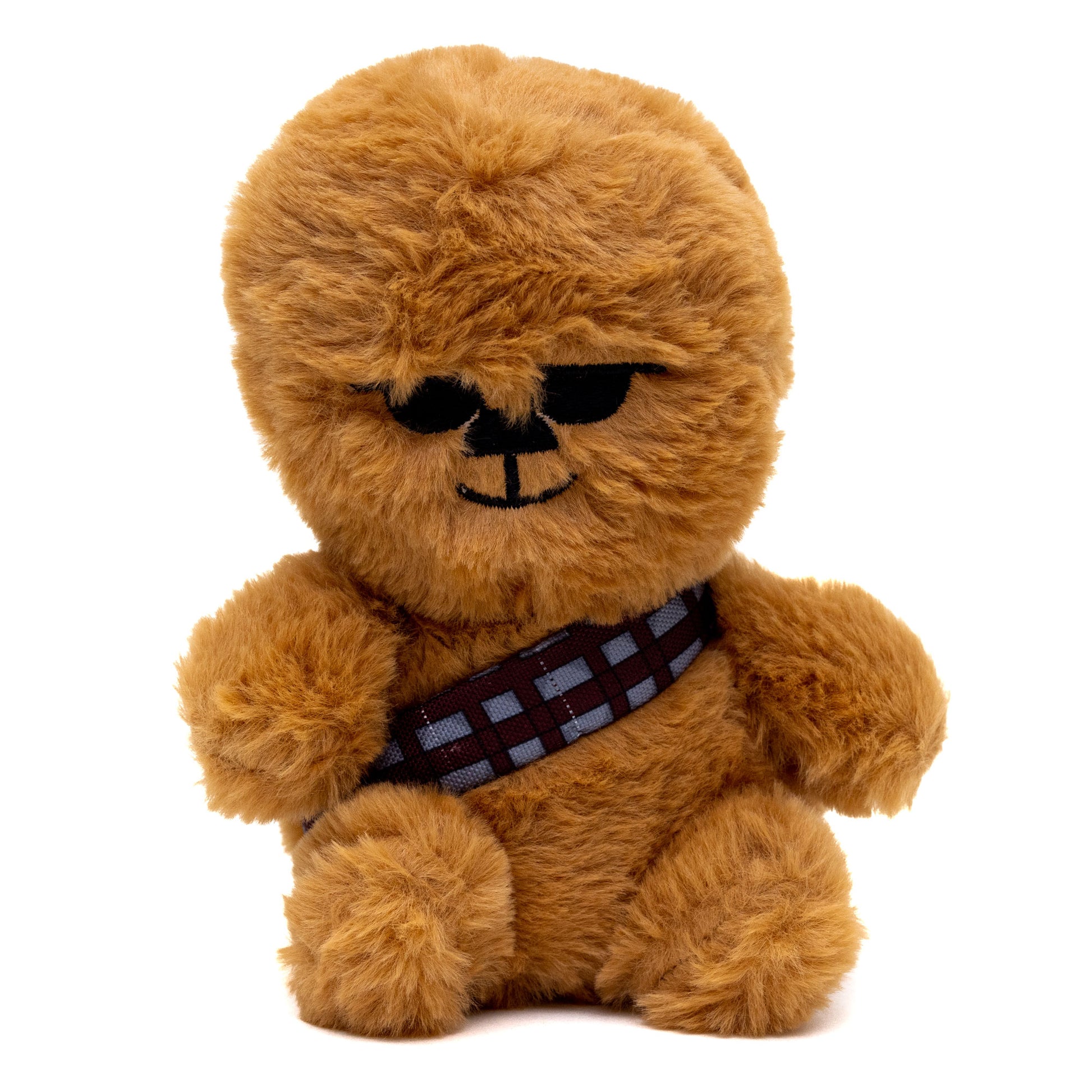 Dog Toy Squeaker Plush - Star Wars Chibi Chewbacca Sitting Pose Dog Toy Squeaky Plush Star Wars
