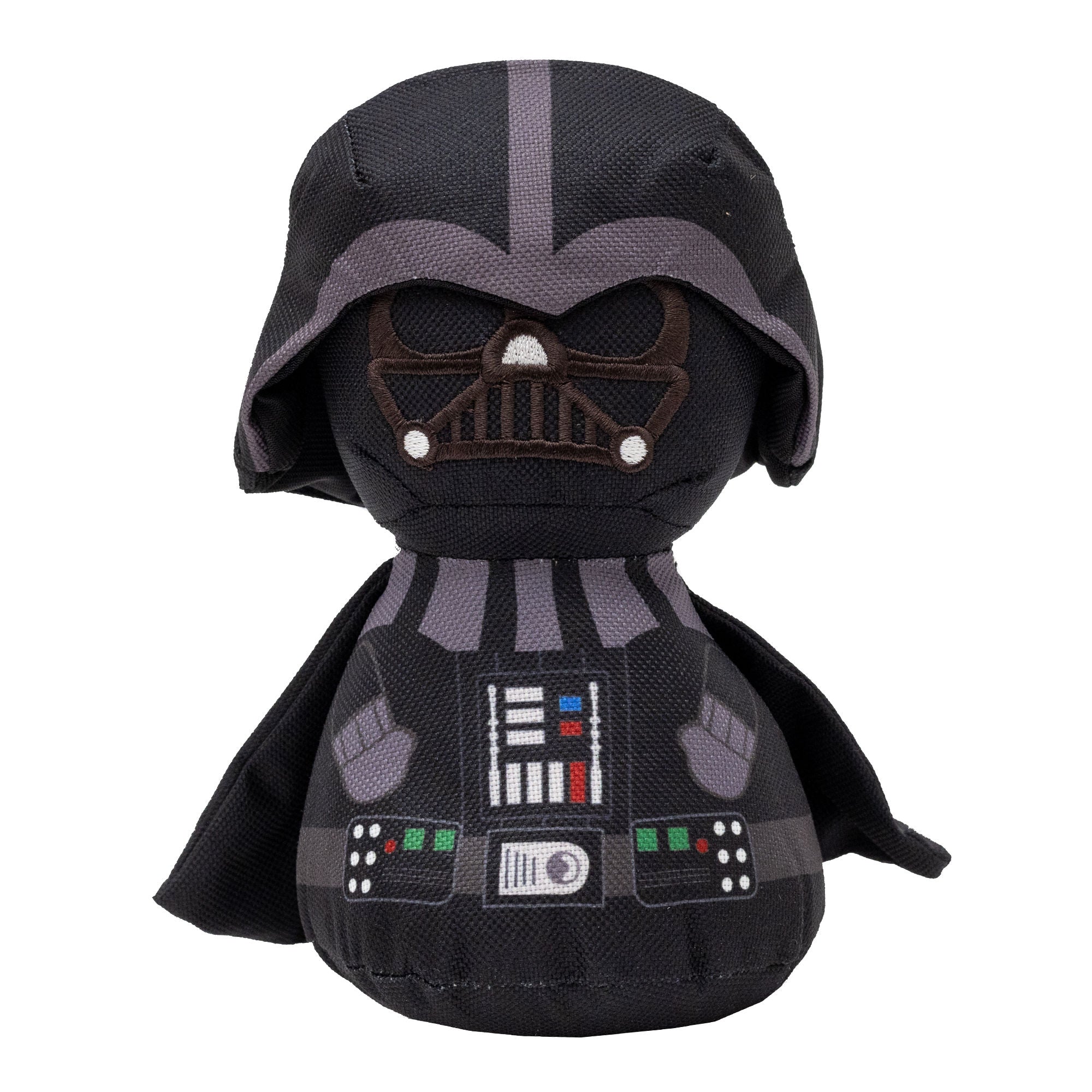 Dog Toy Squeaky Plush 2-Piece Set, Star Wars Big Head Characters, Darth Vader, Stormtrooper
