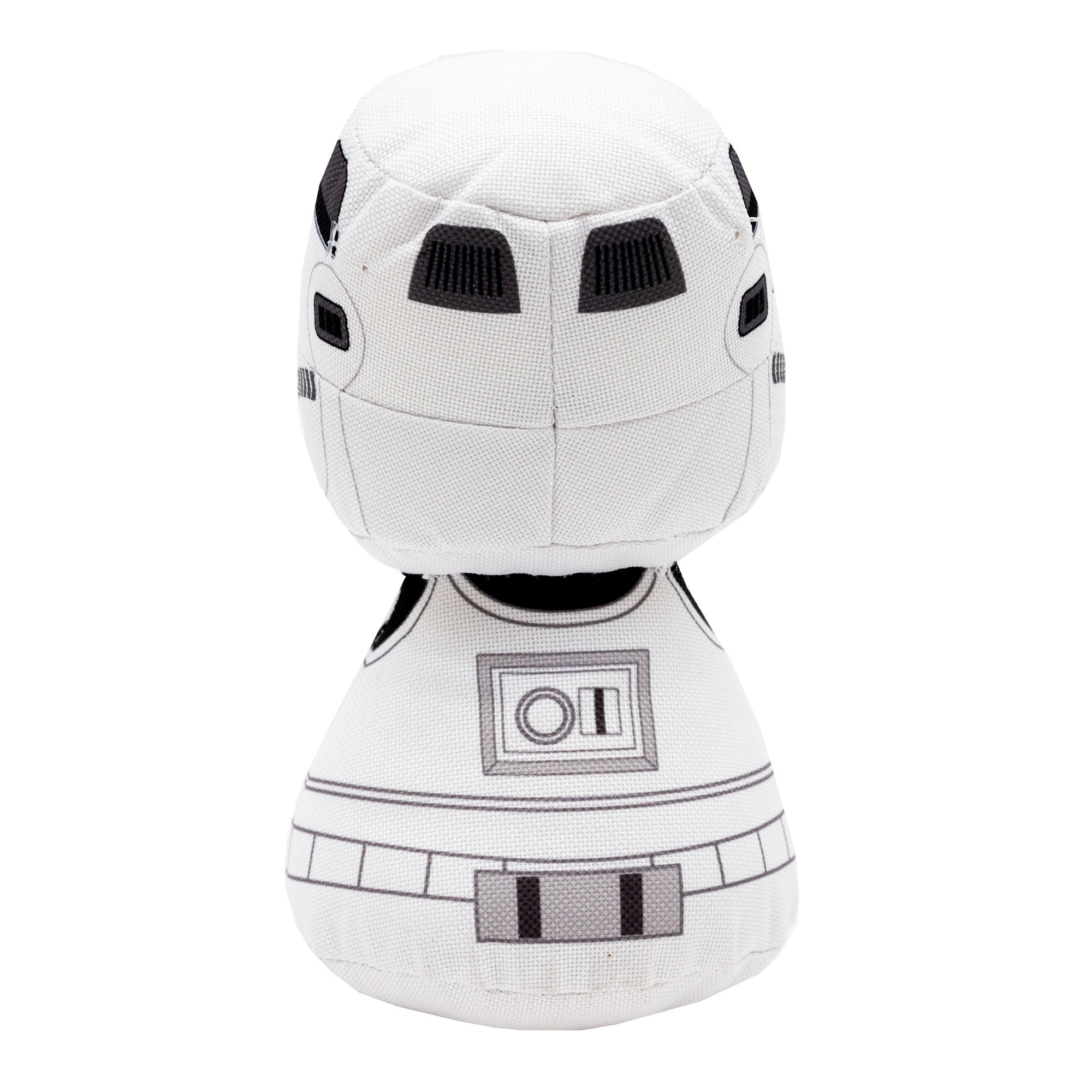 Dog Toy Squeaky Plush 2-Piece Set, Star Wars Big Head Characters, Darth Vader, Stormtrooper