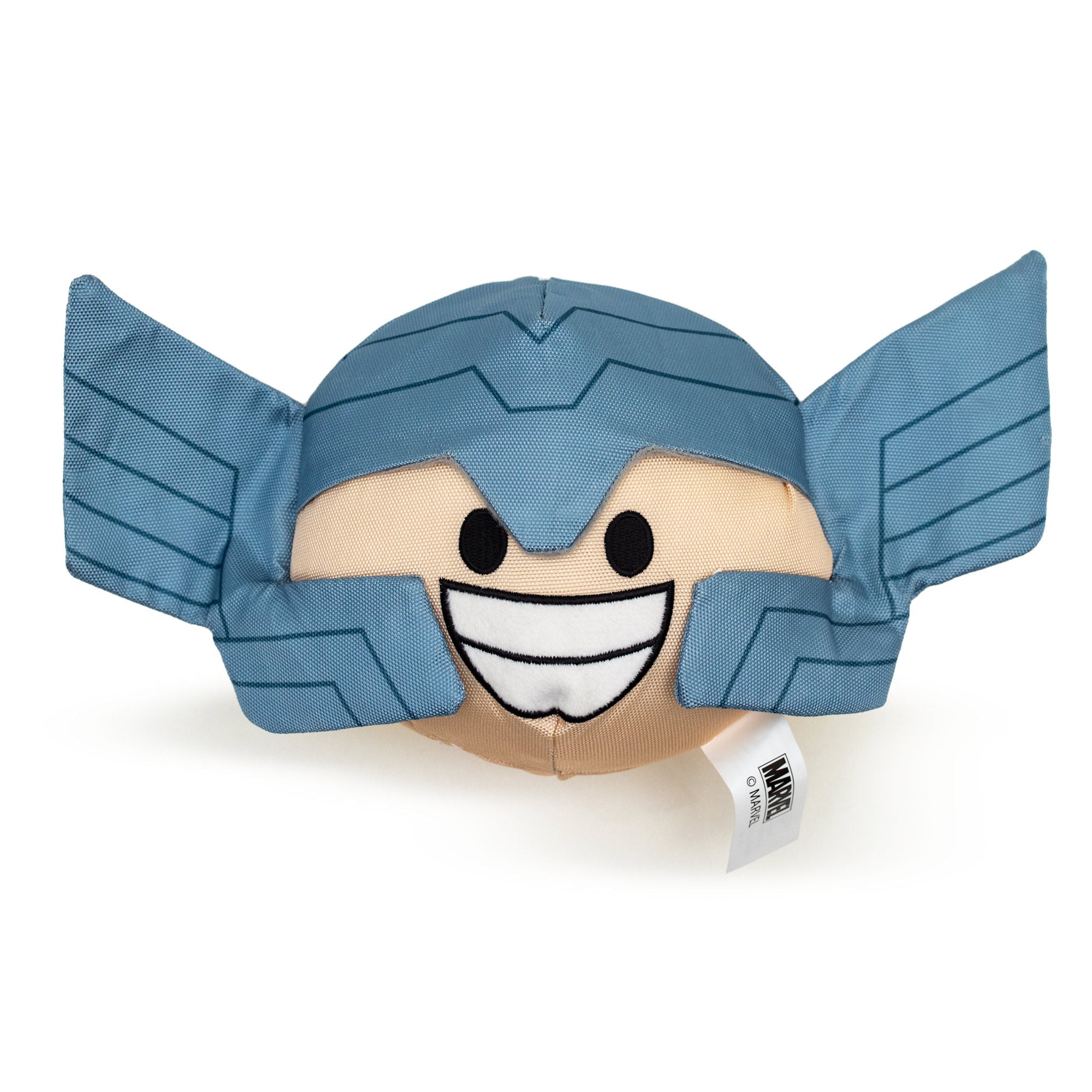Dog Toy Squeaky Plush 2-Piece Set, Marvel Comics Chibi Characters, Thor, Loki