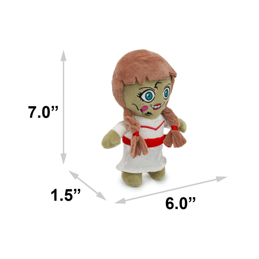 Dog Toy Squeaker Plush - Annabelle Creation Standing Smile Pose Dog Toy Squeaky Plush Annabelle