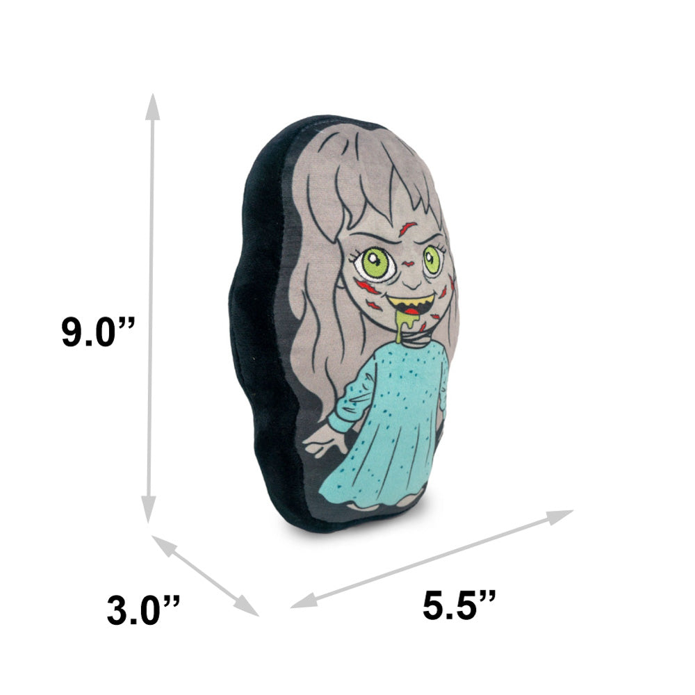 Dog Toy Squeaker Plush - The Exorcist Regan 2-D Standing Pose Dog Toy Squeaky Plush The Exorcist