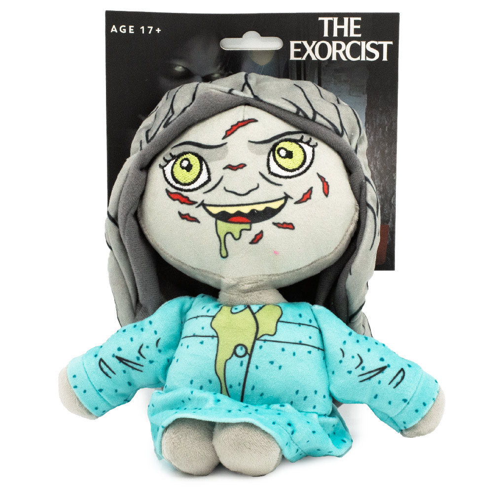 Dog Toy Squeaker Plush - The Exorcist Regan 3-D Standing Pose Dog Toy Squeaky Plush The Exorcist