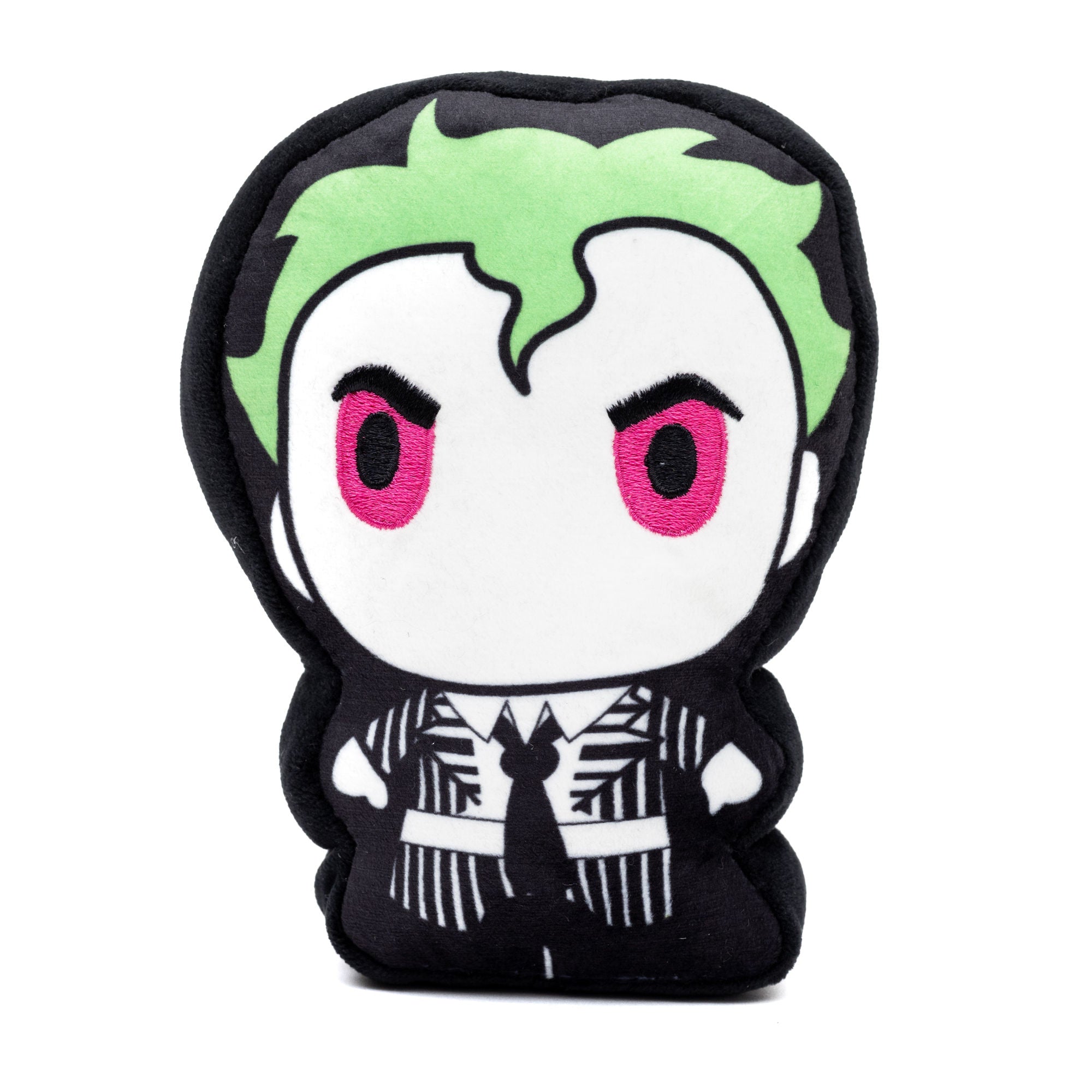 Dog Toy Squeaky Plush 2-Piece Set, Beetlejuice Characters, Chibi Beetlejuice, Sandworm