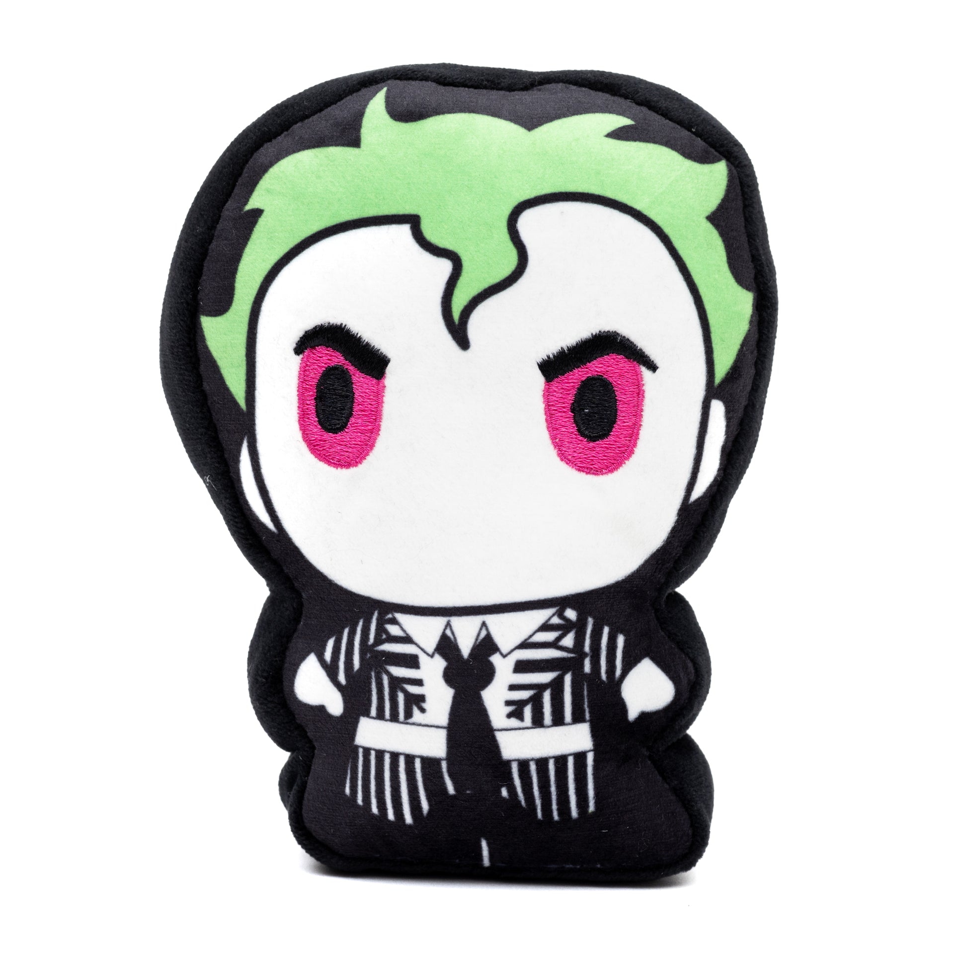 Dog Toy Squeaker Plush - Chibi Beetlejuice Standing Pose Dog Toy Squeaky Plush Beetlejuice