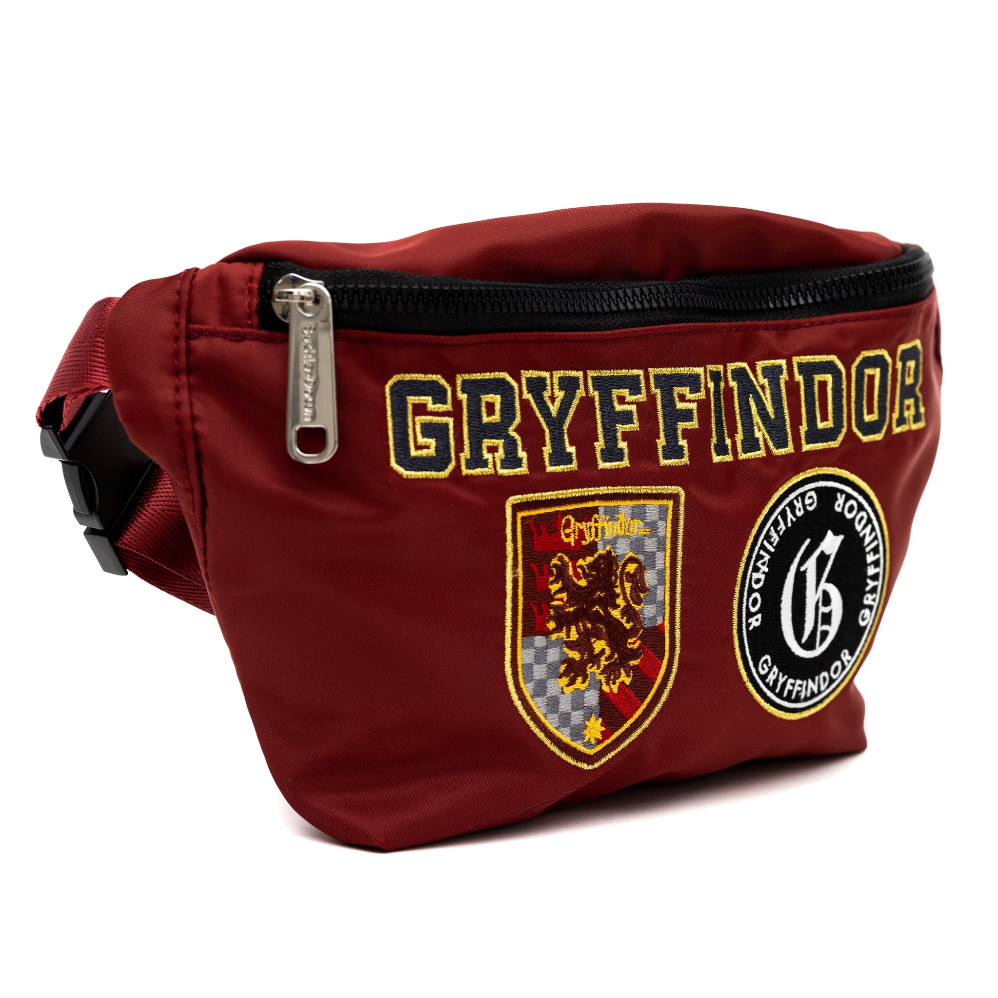 Fanny Pack - Harry Potter GRYFFINDOR Patches Embroidered Burgundy Fanny Packs Harry Potter