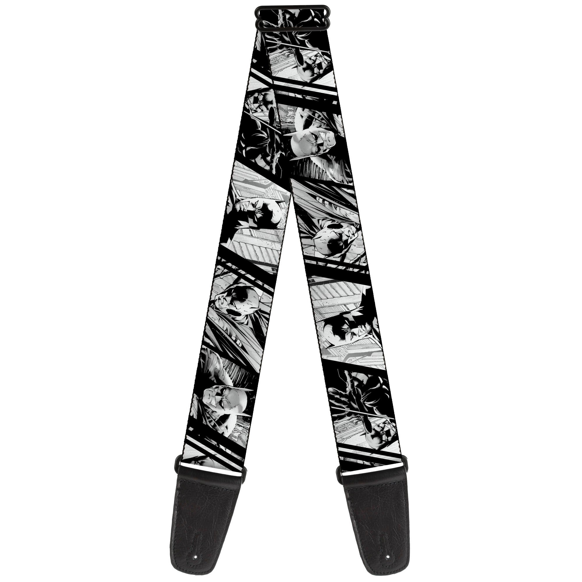Guitar Strap - Batman Hush Pose Sketches Black/White Guitar Straps DC Comics   