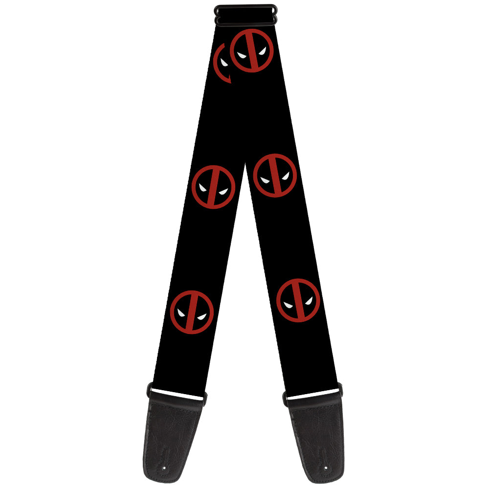 MARVEL DEADPOOL 

Guitar Strap - Deadpool Logo Black/Red/White