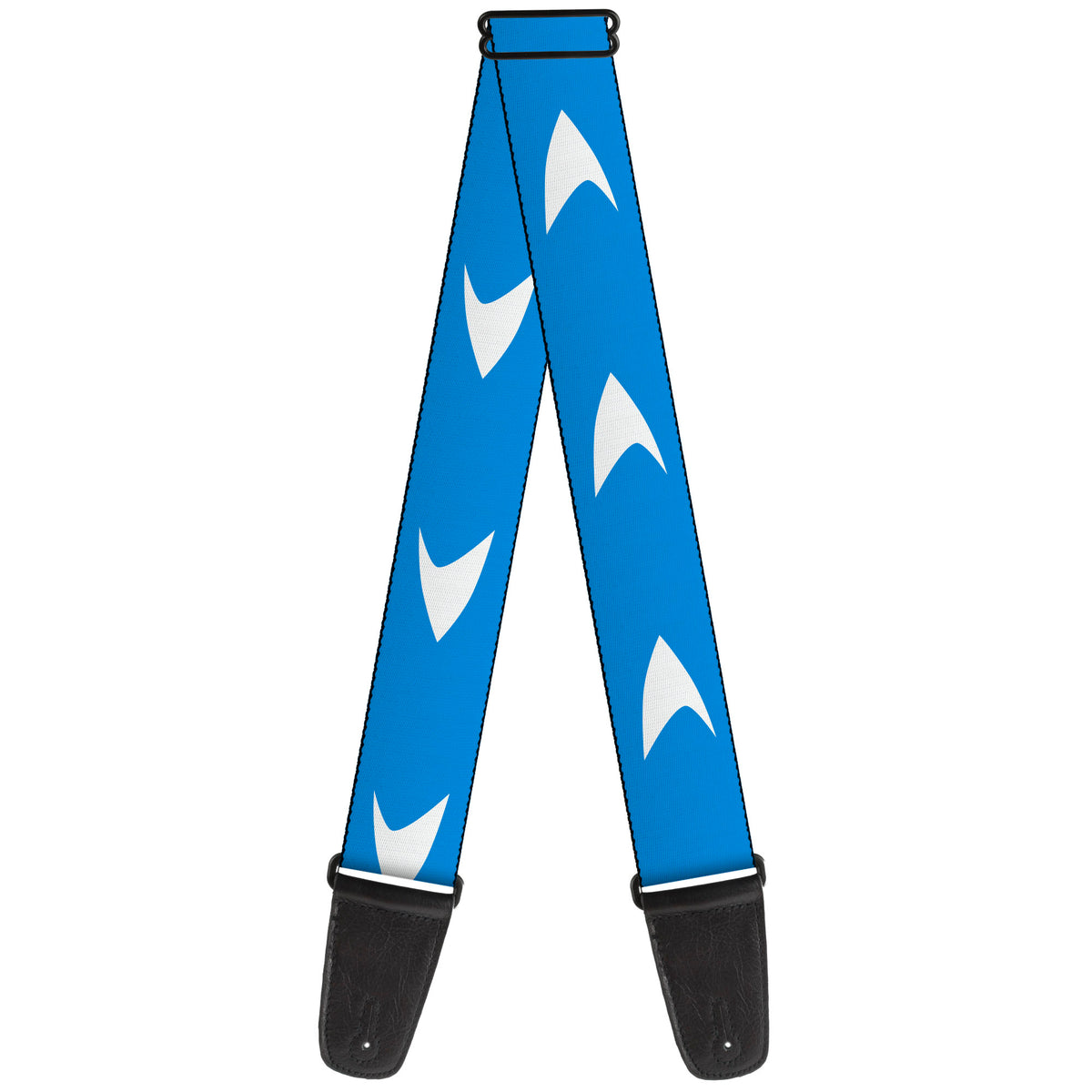 Guitar Strap - Star Trek Starfleet Insignia Blue/White Guitar Straps Star Trek