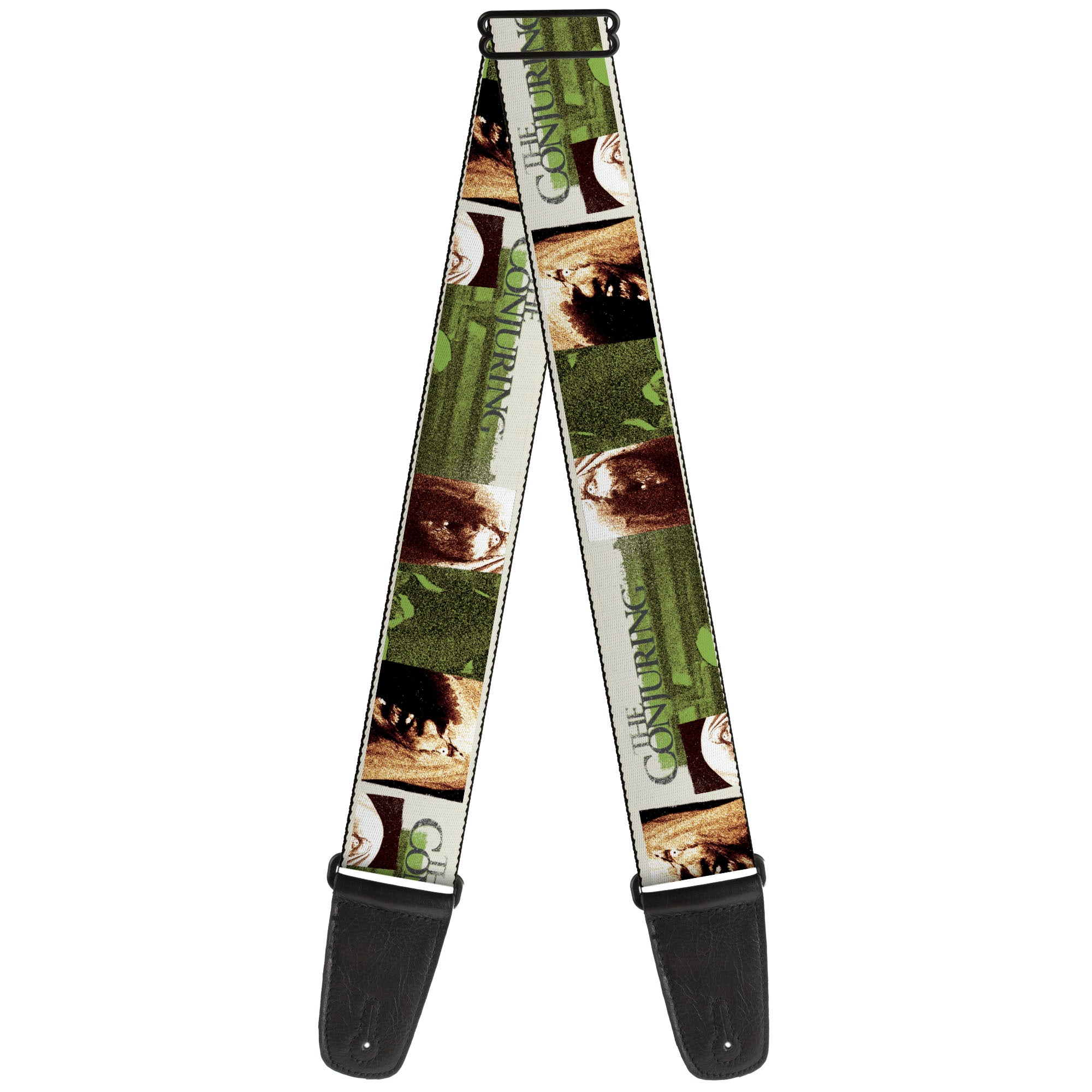 Guitar Strap - THE CONJURING Possession Scenes and Title Logo Guitar Straps The Conjuring