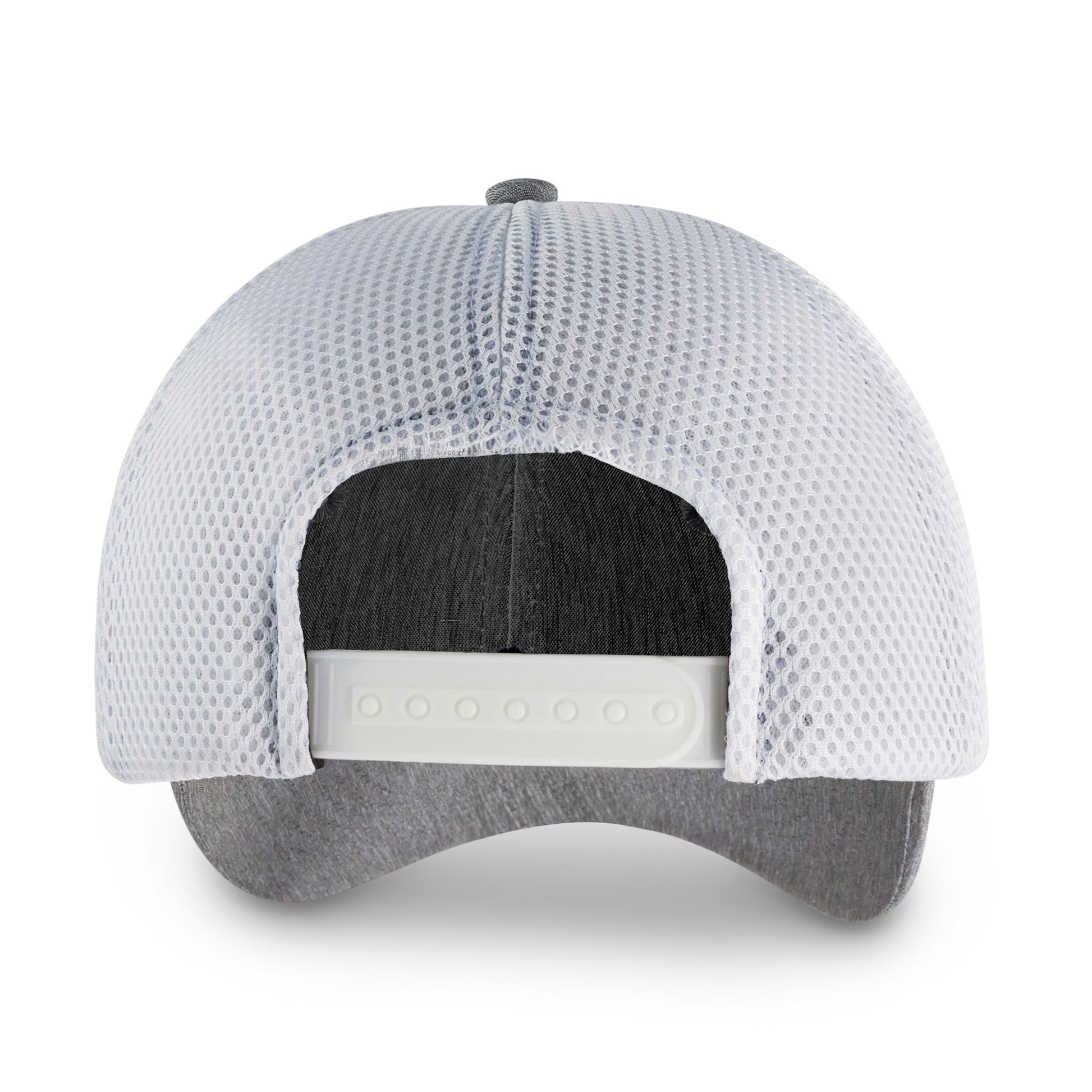 Snapback Hat - Buckle-Down Wings Logo Heather Gray with White Embroidery Hats Buckle-Down