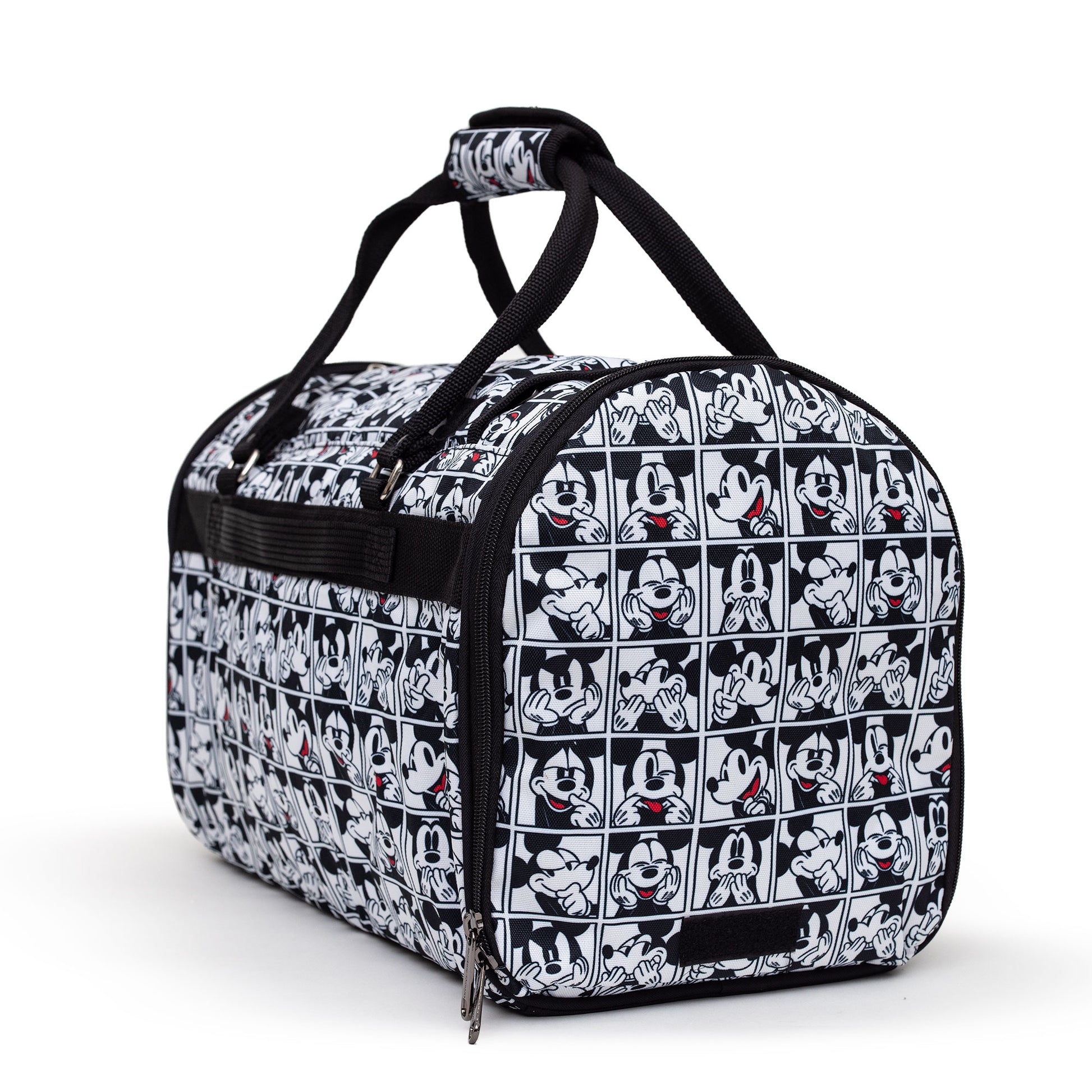 Pet Carrier - Mickey Mouse Expression Blocks White/Black/Red Pet Carriers Disney   