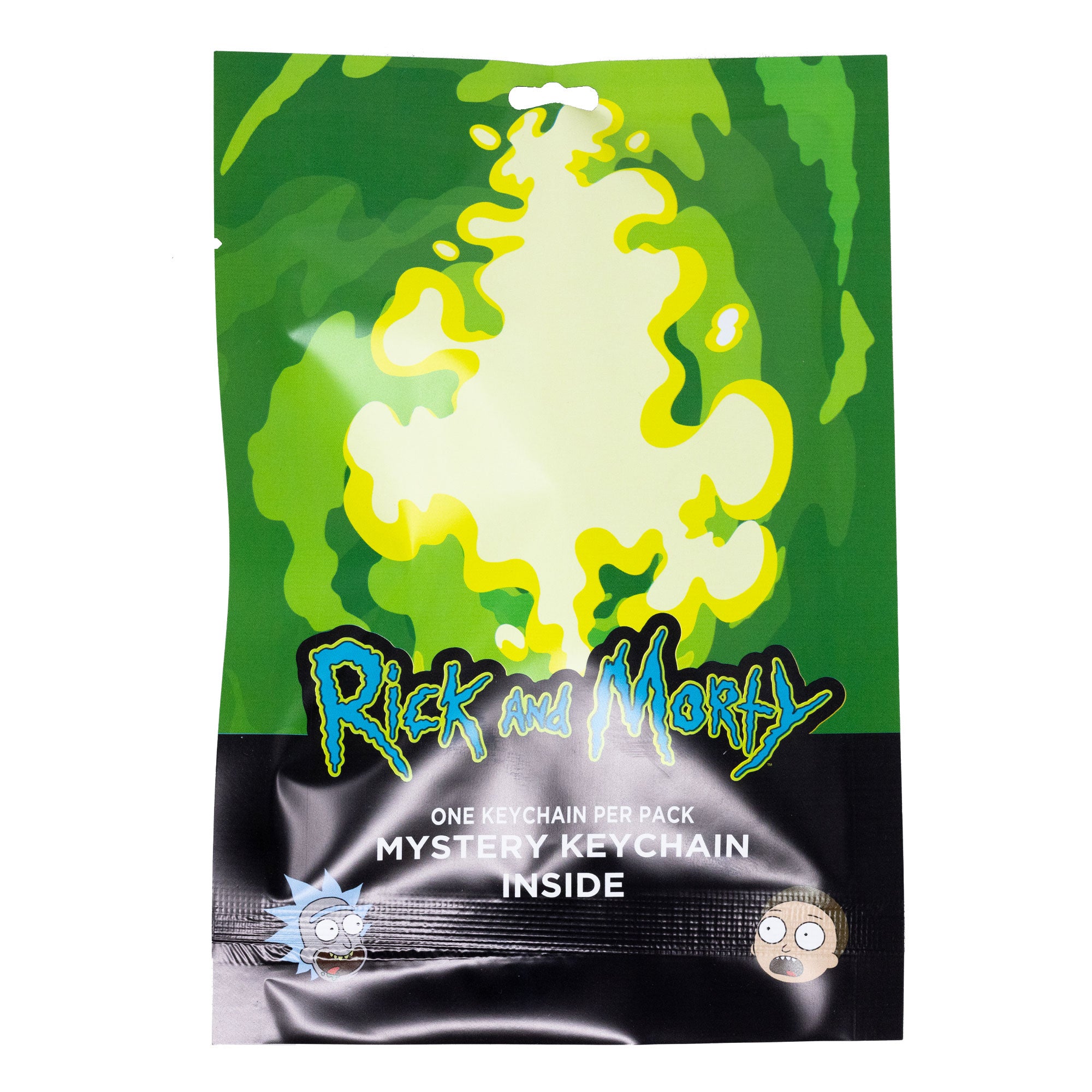 Rick and Morty Mystery Backpack Keychain Charm Blind Box Series, Rick, Morty, Pickle Rick, Mr. Meeseeks, Cromulon, or a Portal Gun Blind Box Keychains Rick and Morty