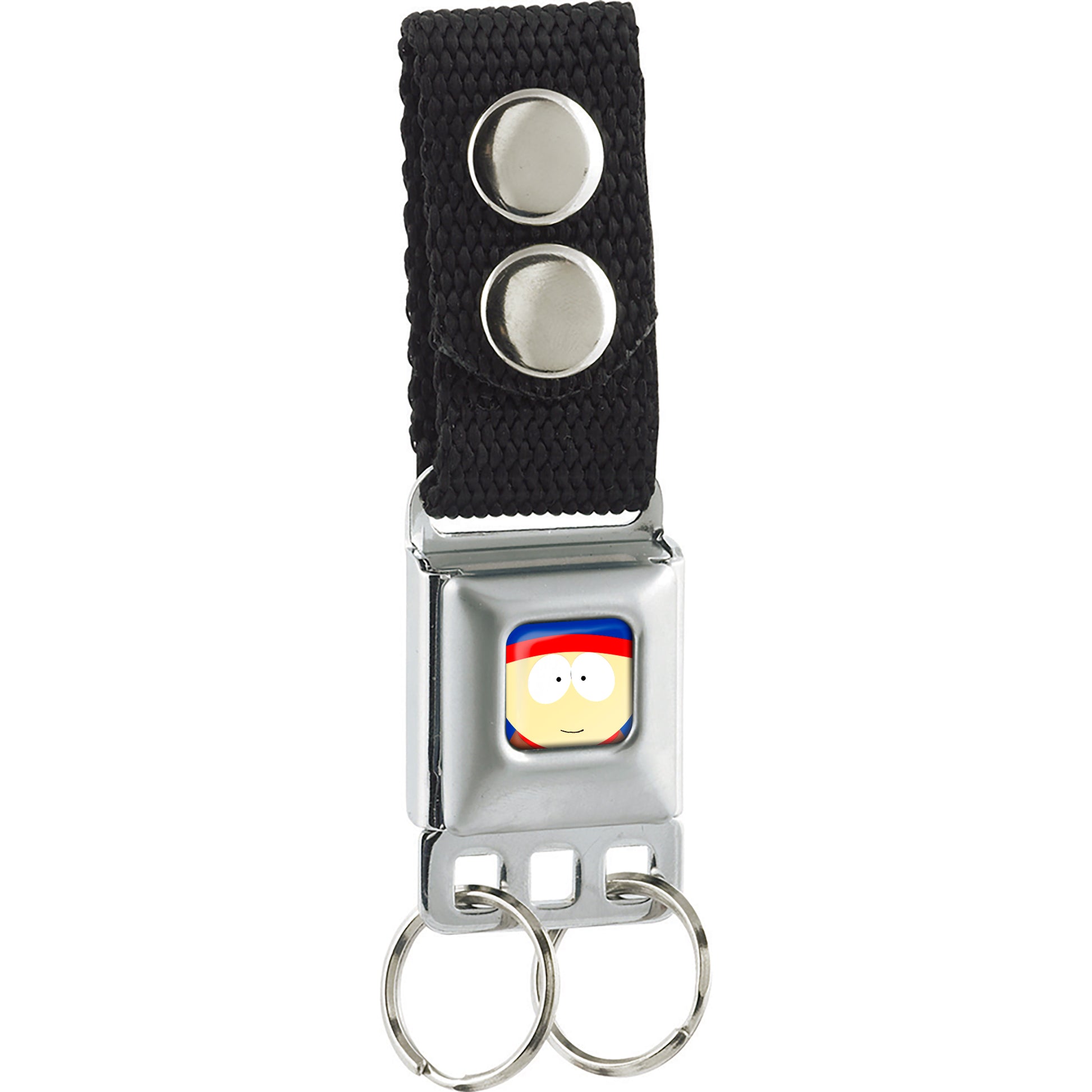 Keychain - South Park Stan March Face Close-Up Blue Keychains South Park