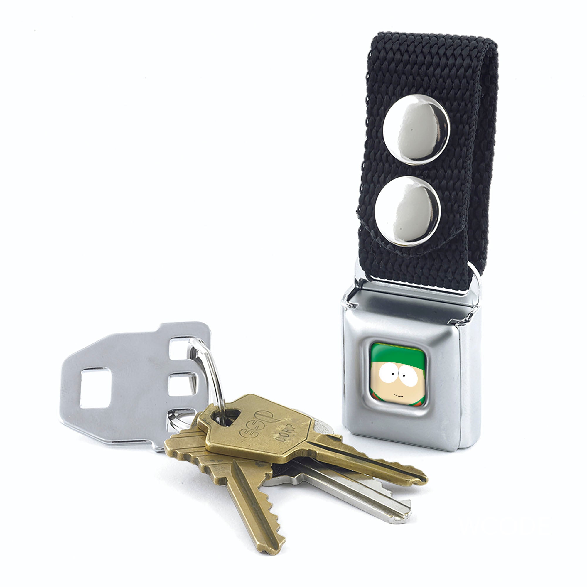 Keychain - South Park Kyle Broflovski Face Close-Up Full Color Keychains South Park