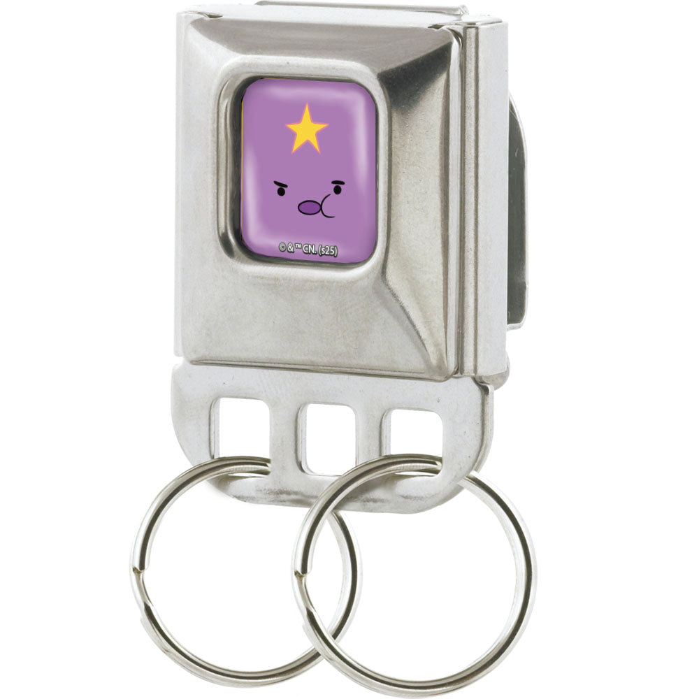 Keyholder - Adventure Time Lumpy Space Princess Face Close-Up Full Color Lavender Key Holders Adventure Time