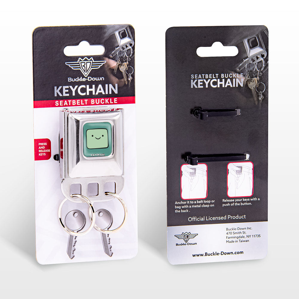 Keyholder - Adventure Time BMO Face Close-Up Full Color Turquoise Key Holders Adventure Time
