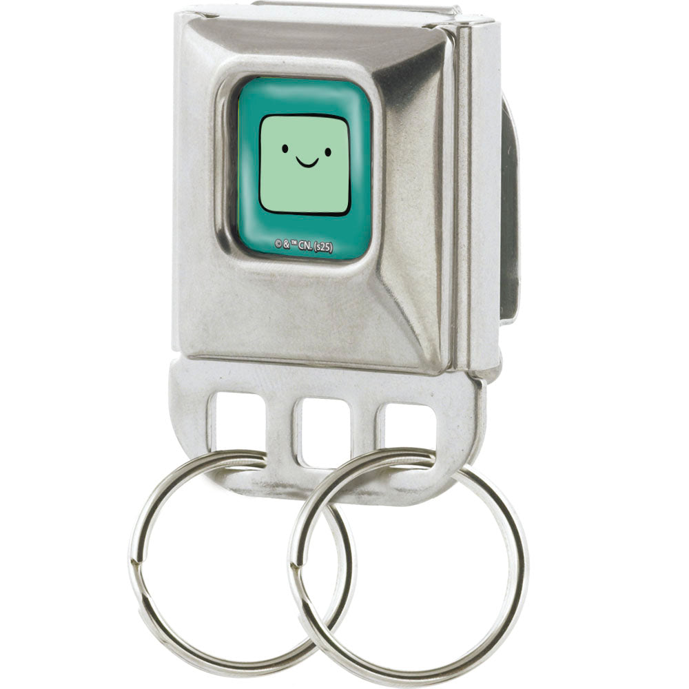 Keyholder - Adventure Time BMO Face Close-Up Full Color Turquoise Key Holders Adventure Time