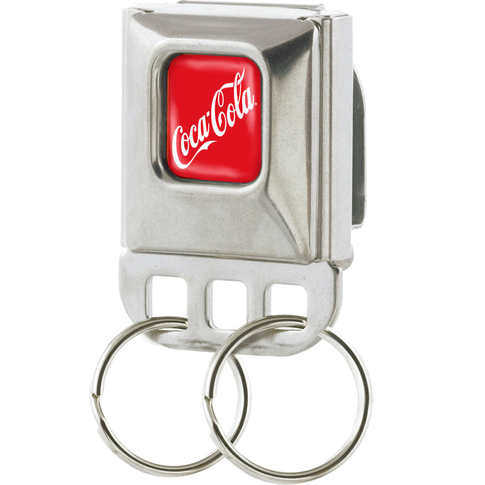 Keyholder - COCA-COLA Script Logo Full Color Red/White Key Holders Coca-Cola