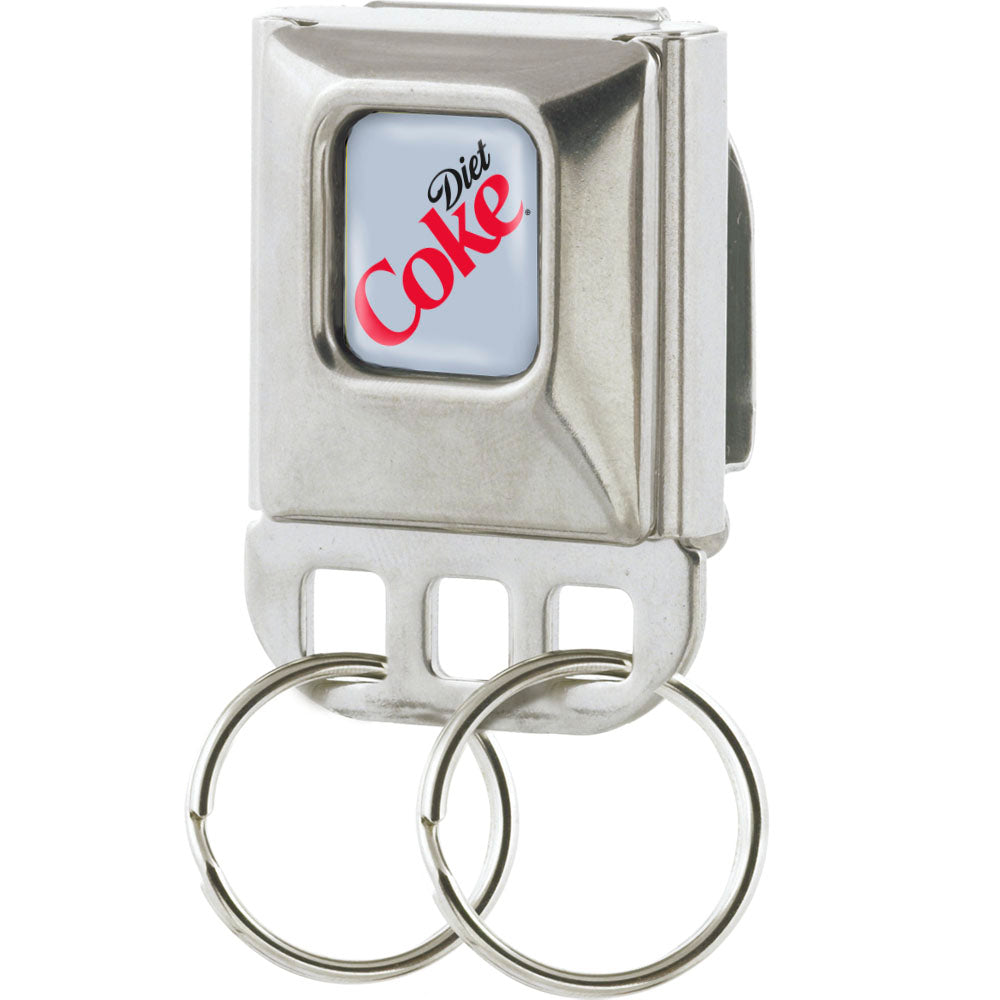 Keyholder - DIET COKE Logo Full Color Gray/Black/Red Key Holders Coca-Cola