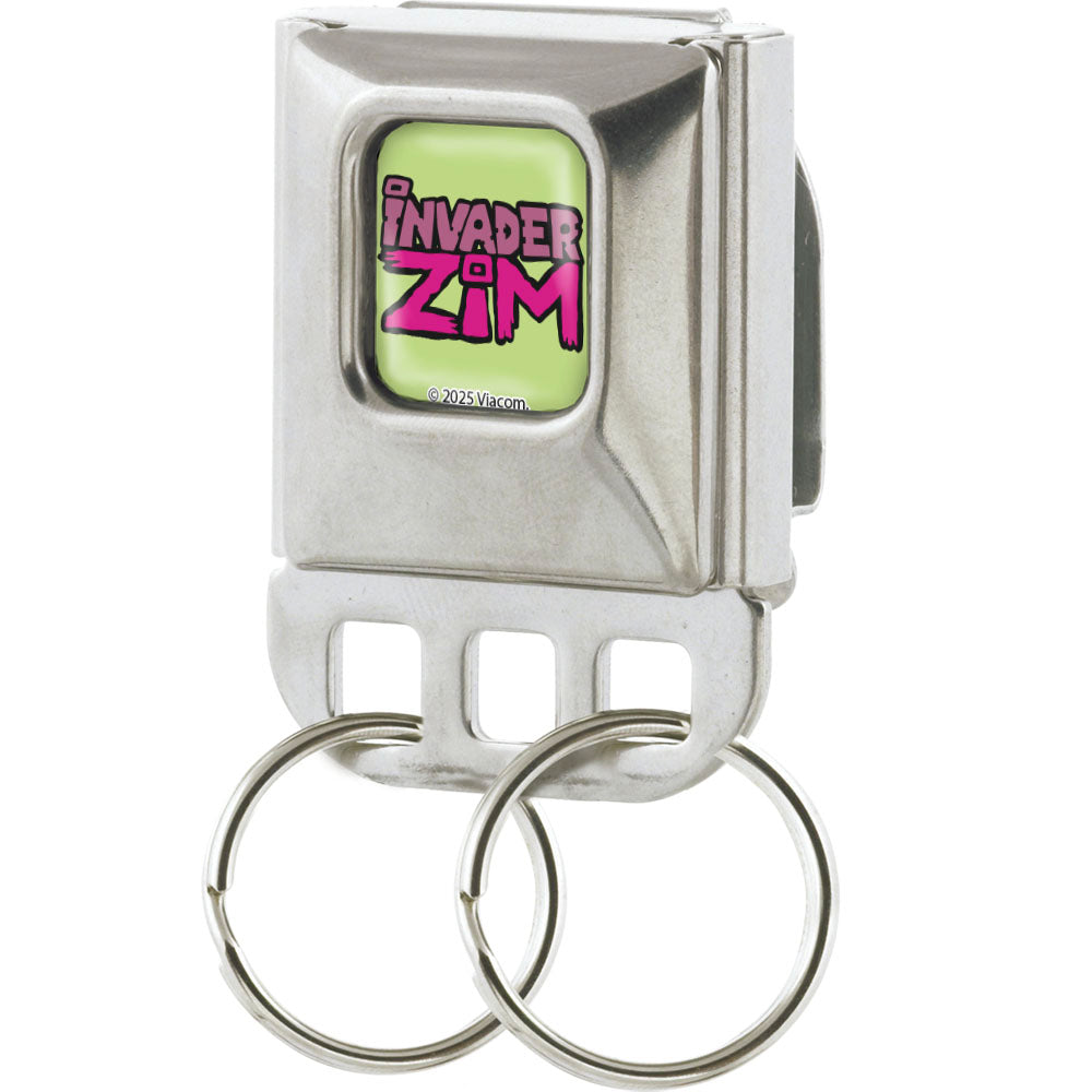 Keyholder - INVADER ZIM Title Logo Full Color Green/Pinks Key Holders Invader Zim