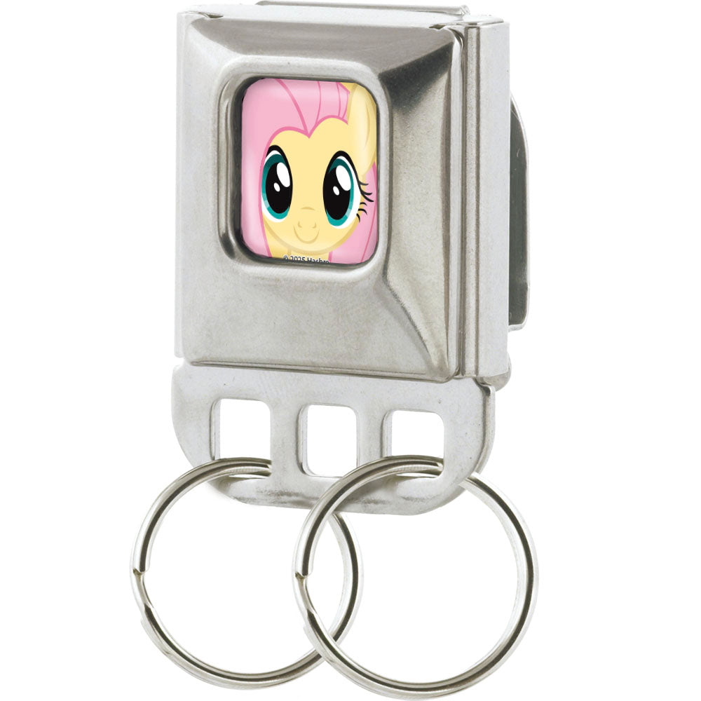 Keyholder - My Little Pony Fluttershy Face Close-Up Full Color Yellow Key Holders Hasbro