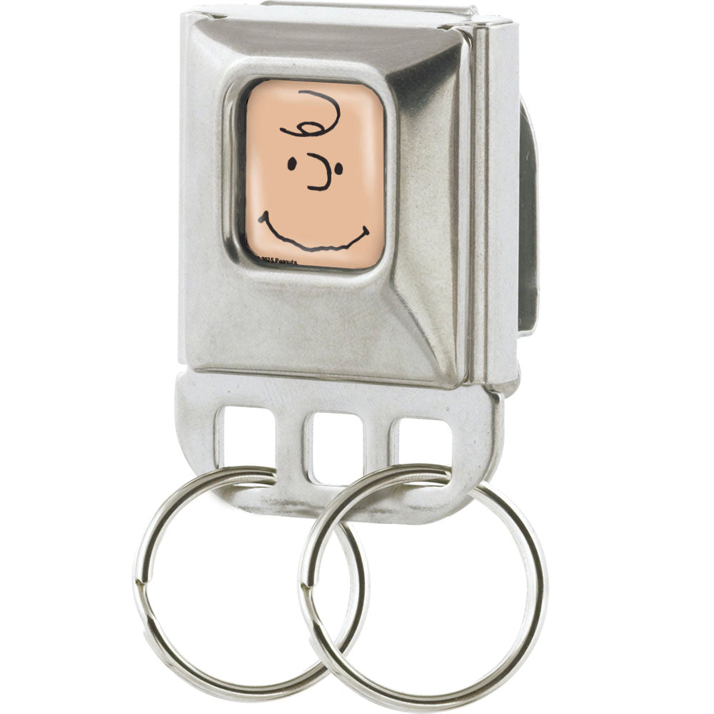 Keyholder - Peanuts Charlie Brown Face Close-Up Full Color Key Holders Peanuts