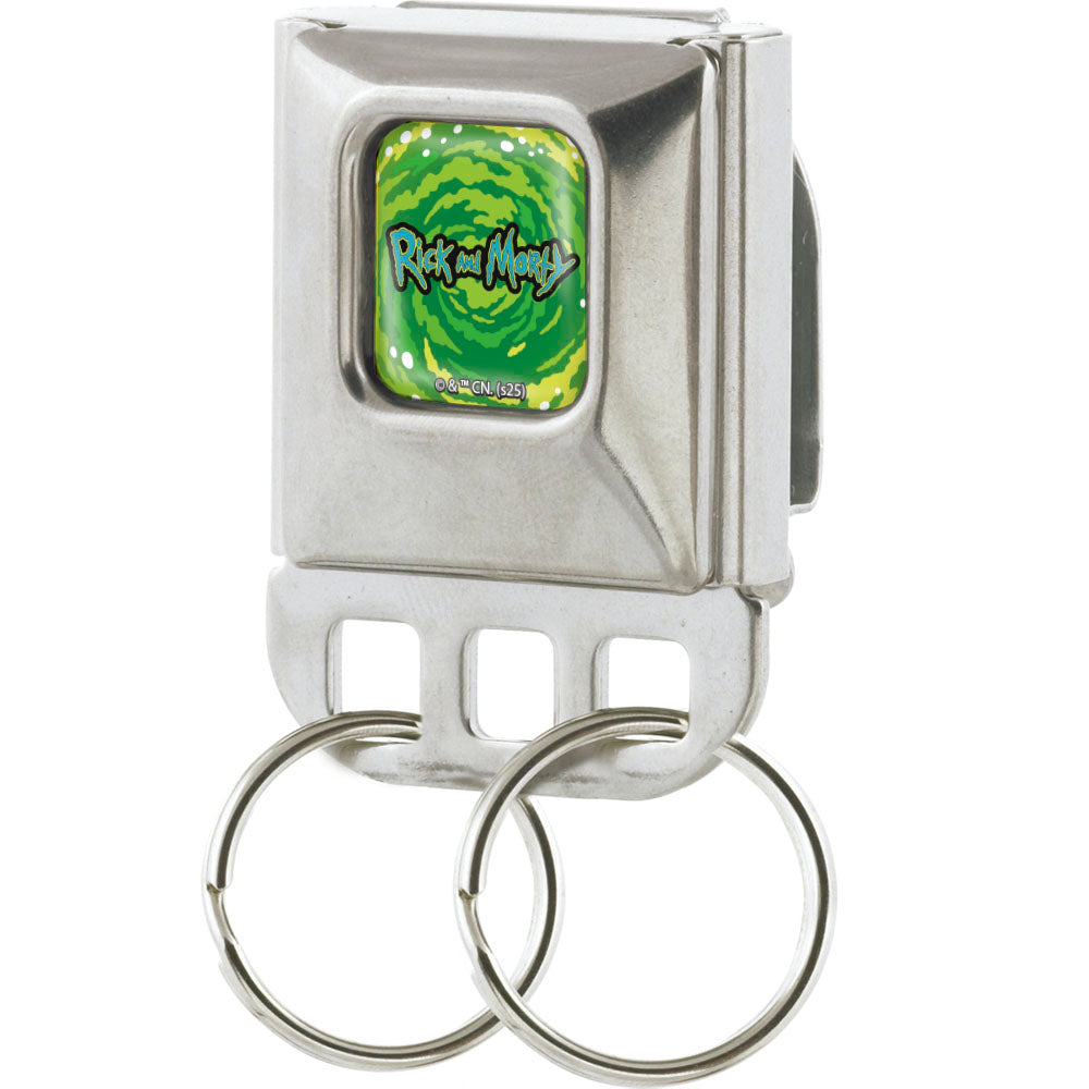 Keyholder - RICK AND MORTY Title Logo Full Color Greens Key Holders Rick and Morty