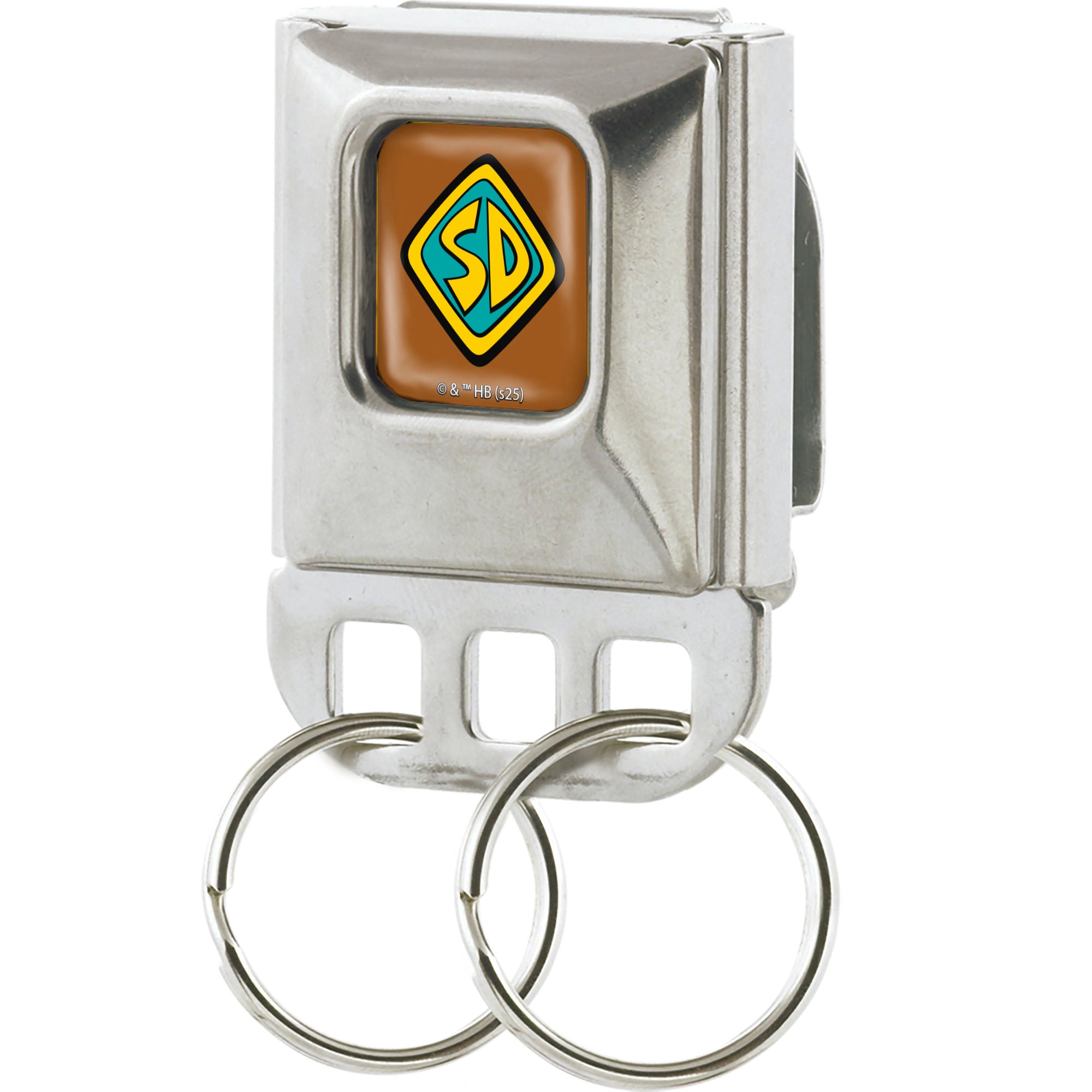 Keyholder - Scooby Doo SD Dog Tag Emblem Full Color Brown Key Holders Scooby Doo