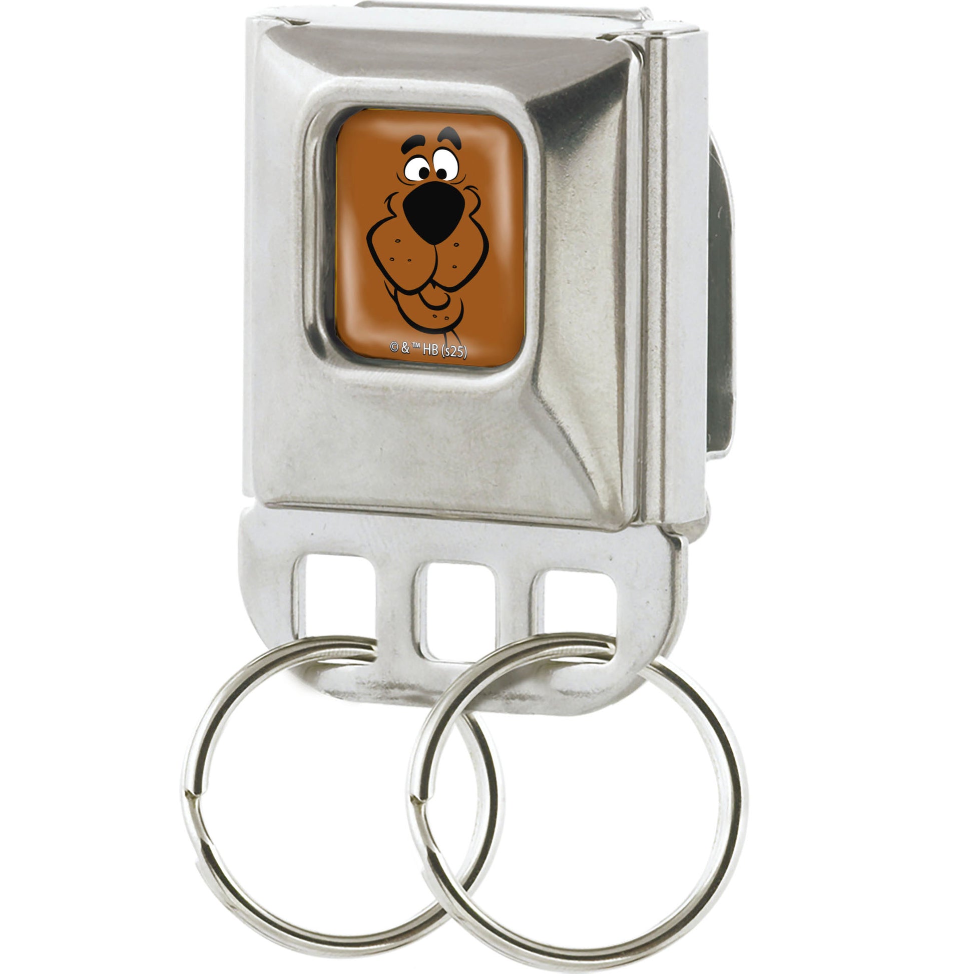 Keyholder - Scooby Doo Face Close-Up Full Color Brown Key Holders Scooby Doo