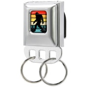 Keyholder - Big Foot Forest Silhouette Full Color Multi Color/Black Key Holders Buckle-Down