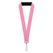 Lanyard - 1.0" - Baby Pink Lanyards Buckle-Down