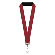 Lanyard - 1.0" - Burgundy Lanyards Buckle-Down