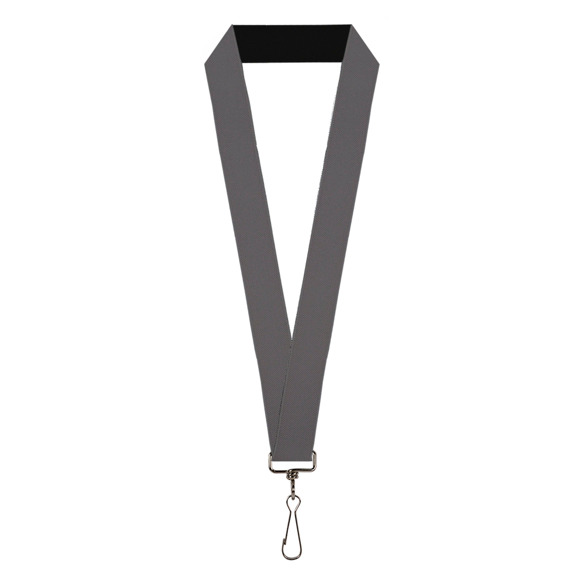 Lanyard - 1.0" - Charcoal Lanyards Buckle-Down
