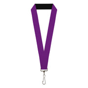 Lanyard - 1.0" - Purple Lanyards Buckle-Down
