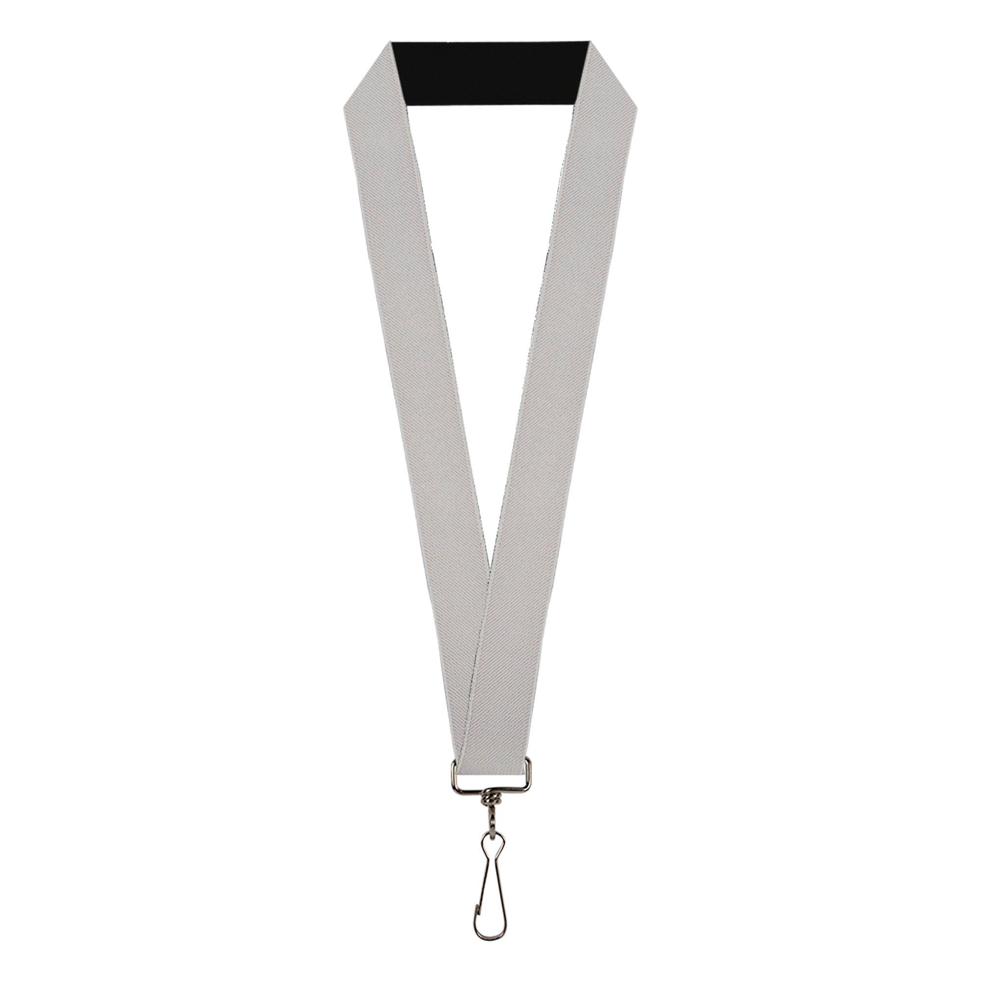 Lanyard - 1.0" - Silver Lanyards Buckle-Down