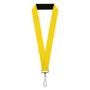Lanyard - 1.0" - Yellow Lanyards Buckle-Down