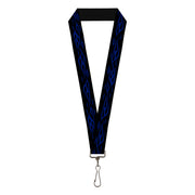 Lanyard - 1.0" - Flame Blue Lanyards Buckle-Down