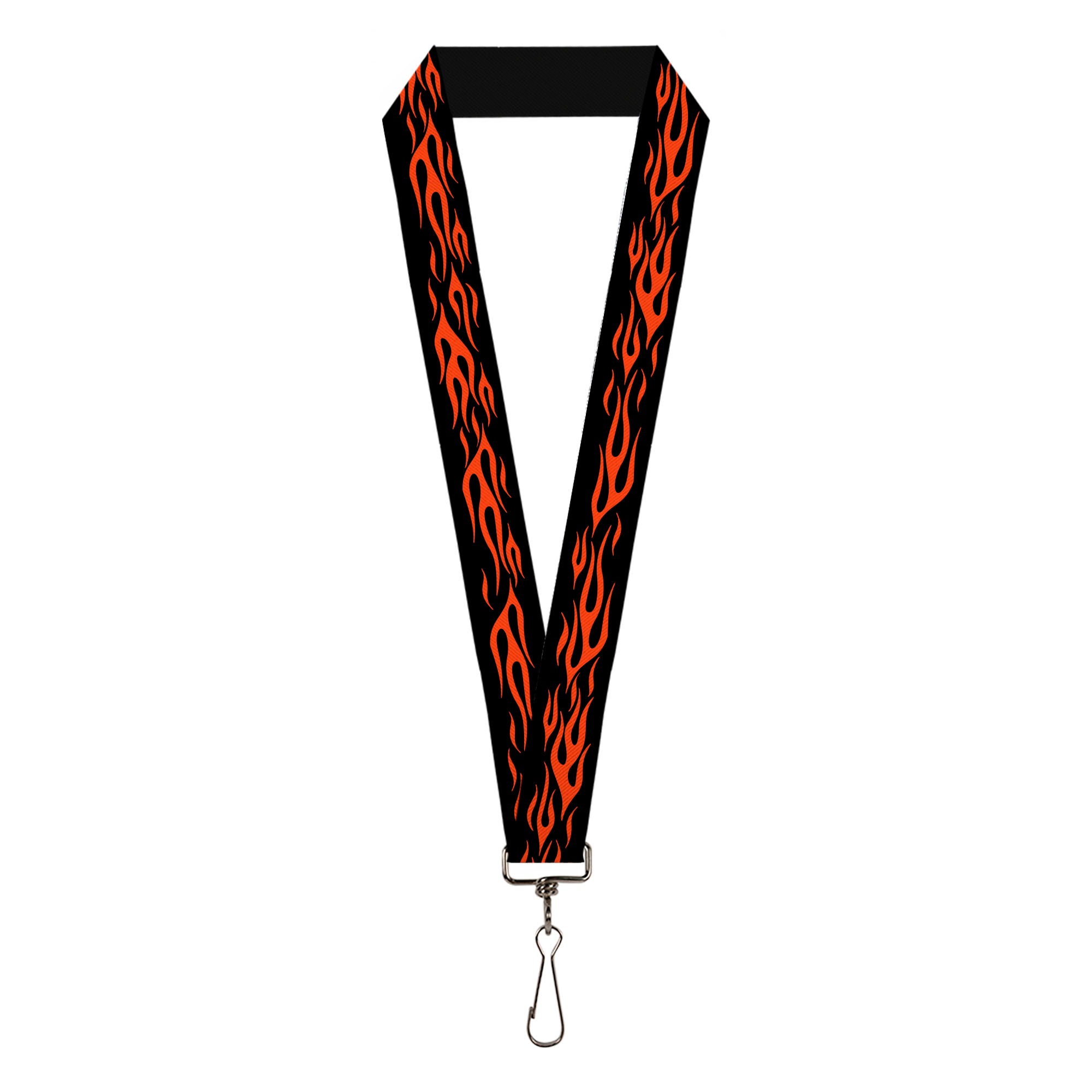 Lanyard - 1.0" - Flame Orange Lanyards Buckle-Down