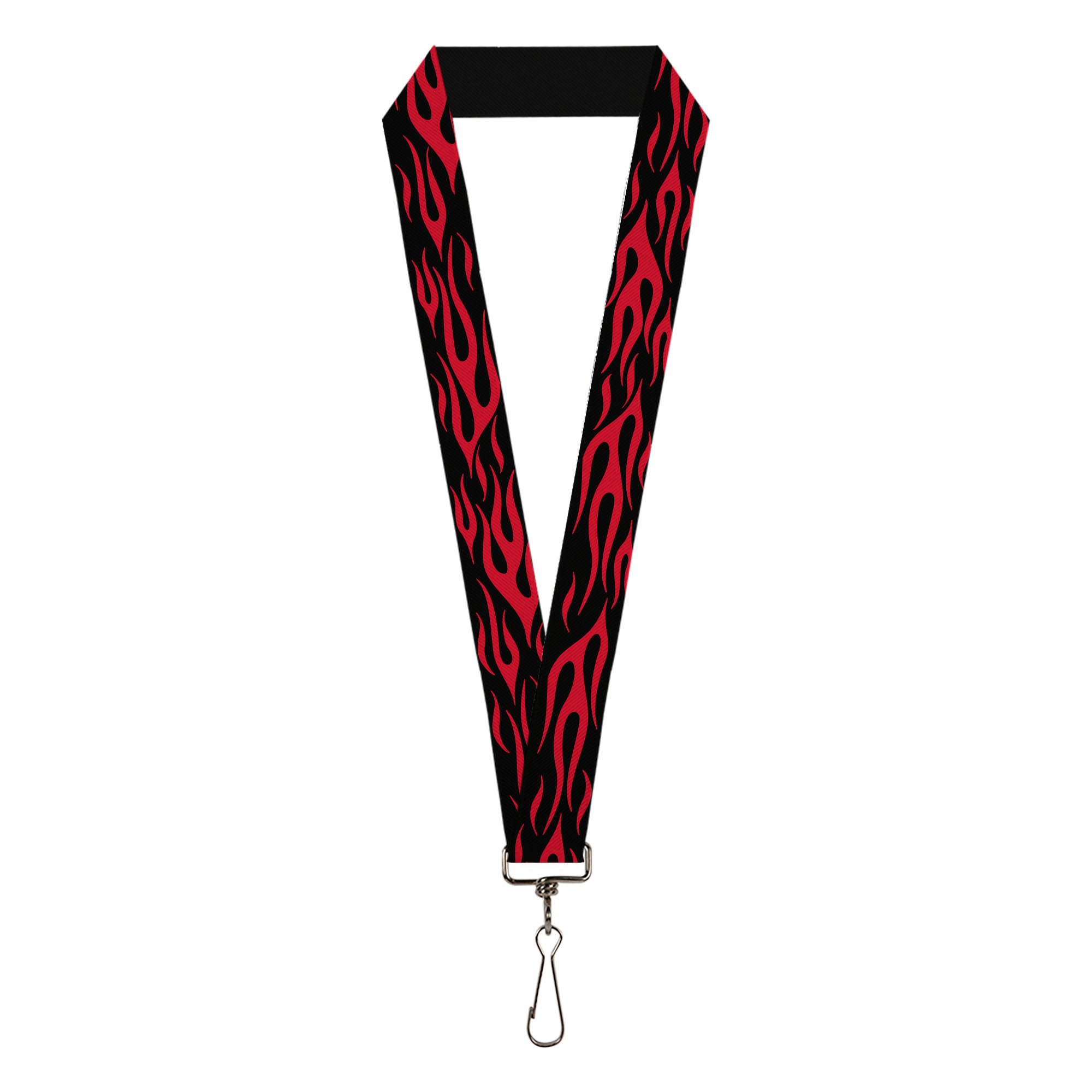 Lanyard - 1.0" - Flame Red Lanyards Buckle-Down