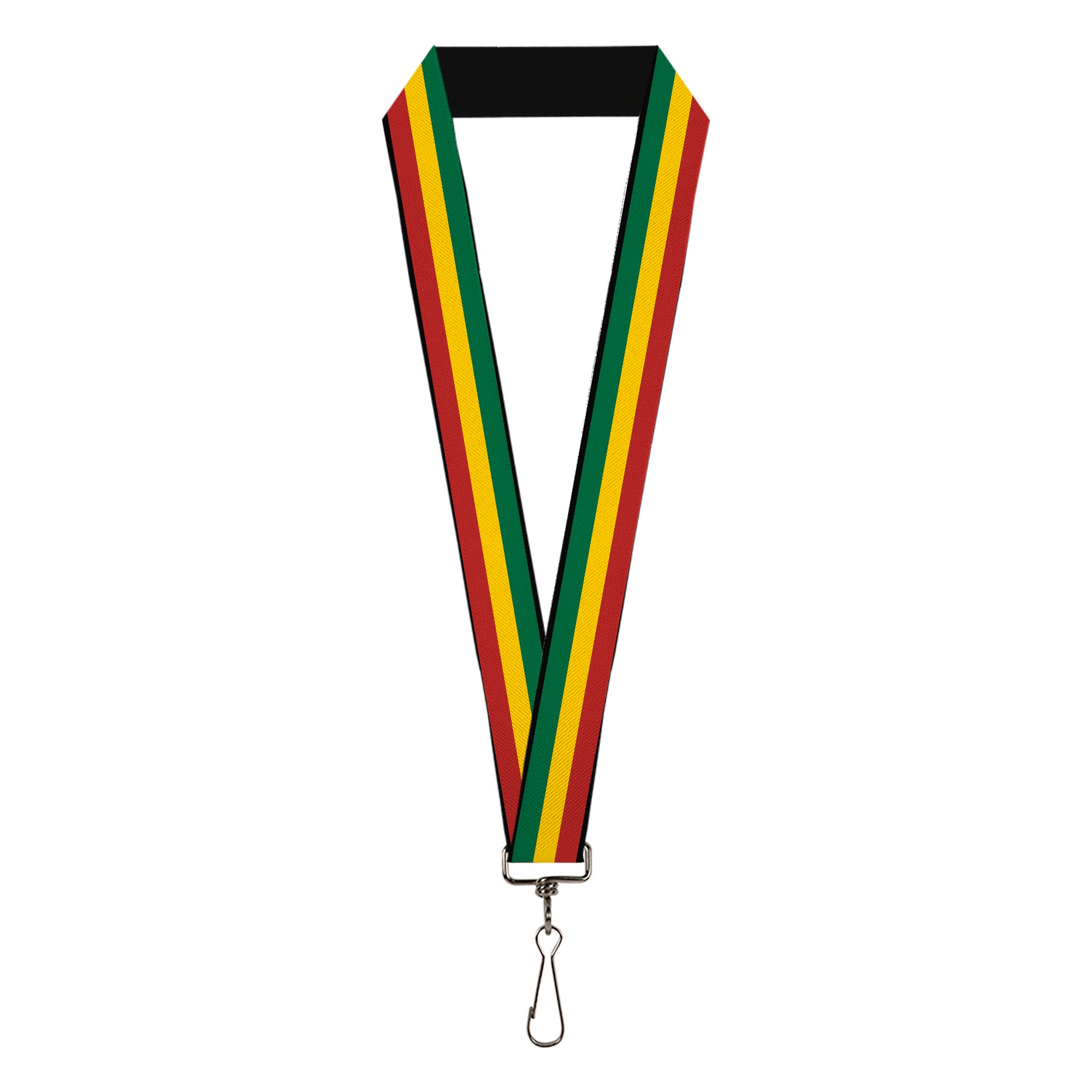 Lanyard - 1.0" - Rasta Lanyards Buckle-Down