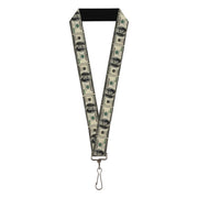 Lanyard - 1.0" - 100 Dollar Bills Lanyards Buckle-Down