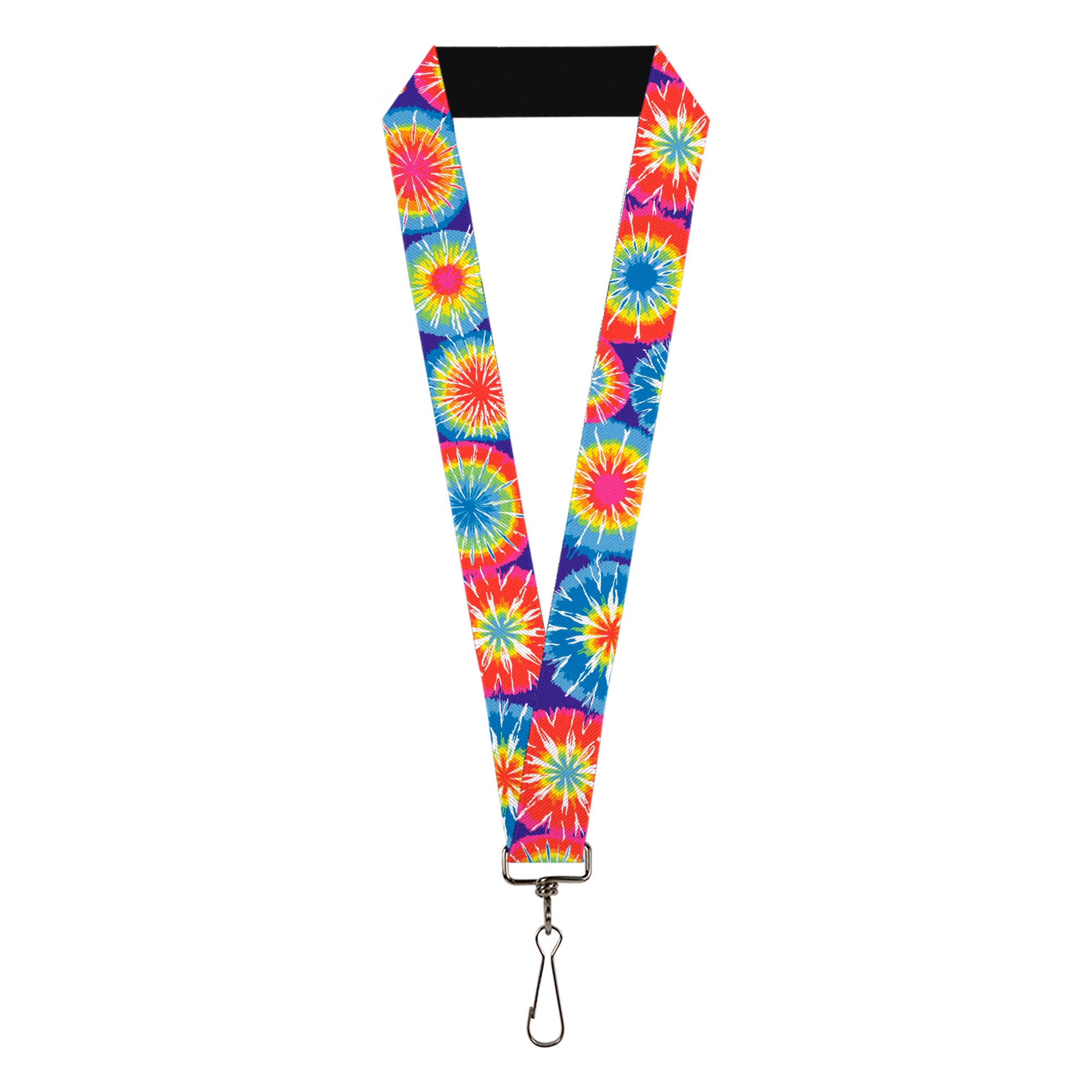 Lanyard - 1.0" - 70's Tie Dye Lanyards Buckle-Down