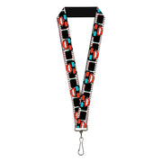 Lanyard - 1.0" - 3-D Filmstrip Lanyards Buckle-Down